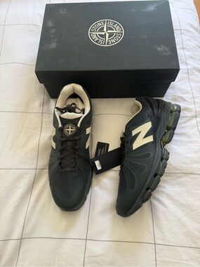 Stone Island X New Balance ABZORB 1890 Men’s Size 11.5 "Deep Forest” Green U1890